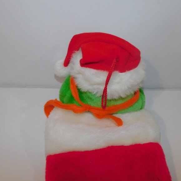 VTG 90s Teenage Mutant Ninja Turtles Plush Michelangelo Christmas Stocking *READ - Picture 8 of 10